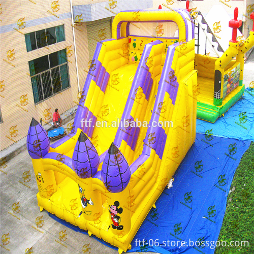 2016 New giant high quality commercial grade inflatable water slide for adult